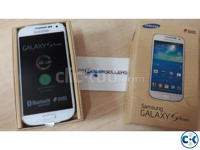 Samsung Galaxy S4 mini Duos GT-I9192 - 8GB - Marble White large image 0