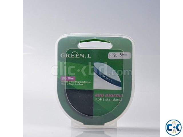 IR Filter 720nm for 58mm lens  large image 0