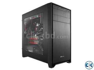  CORSAIR 350D Windowed Obsidian Series Micro ATX PC Case