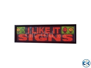 MULTICOLOR MULTILINE PROGRAMMABLE LED MOVING SIGN