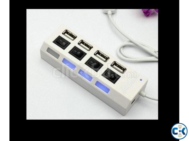 4 Port USB Hub large image 0