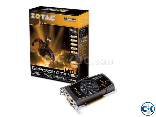 Zotac Geforce GTX 460 SE 1GB DDR5 Graphics Card large image 0