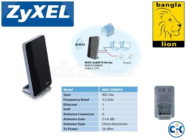 banglalion ZyXEL indoor modem large image 0