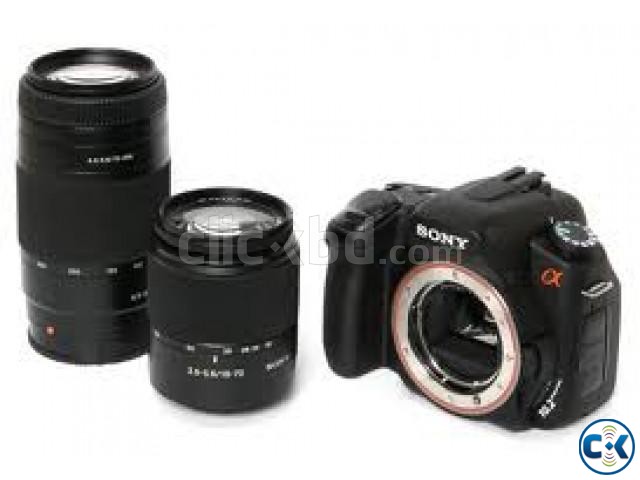 Sony alpha DSLRA300 with 18 to 70mm large image 0