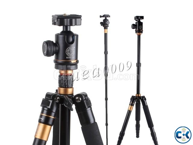 Portable Magnesium Aluminium Tripod Monopod Q-666 QZSD-02 large image 0