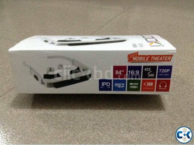 Portable 84 Virtual Glasses Movies Video Mobile Player 16 9 large image 0