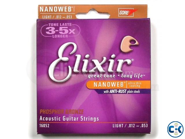 Elixir Acoustic Guitar Strings large image 0