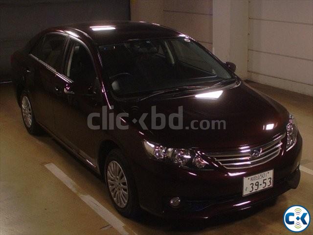 Toyota Allion G 2010 Wine color large image 0