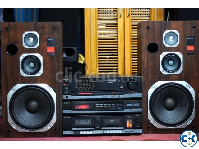 SONY FULL STERIO SETUP WITH SPEAKER JAPAN FULL FRESH. large image 0