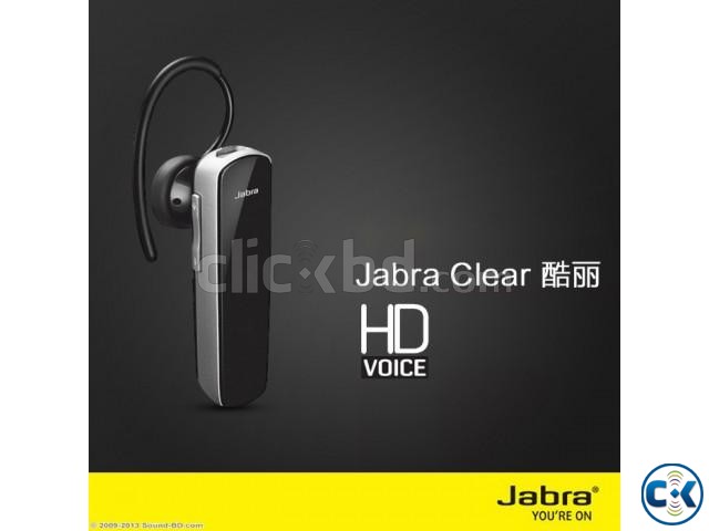 NEW JABRA CLEAR BLUETOOTH HEADSET large image 0