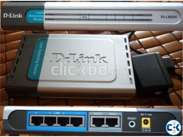 Dual WAN Ports D-Link Load Balance Router DI-LB604  large image 0