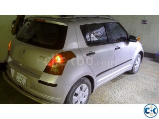 SUZUKI SWIFT 2008 SILVER SELF DRIVEN CAR