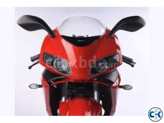 Megelli 125 Red Sports Bike 2013 large image 0