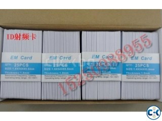 RFID Identity Card. 200pcs packet 6000TK.