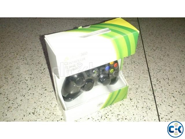Microsoft Xbox 360 Controller Wired - Black Full Boxed large image 0