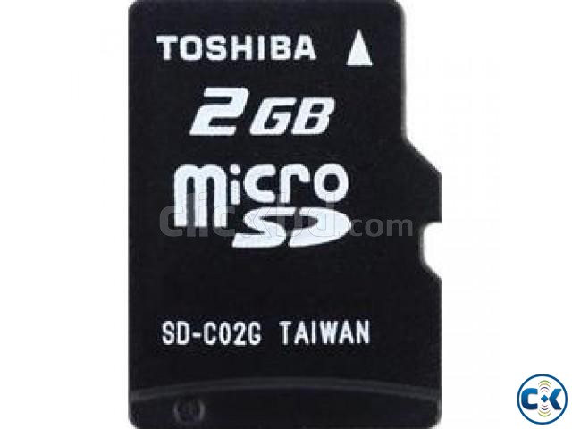 Toshiba 2 GB Memory Card large image 0