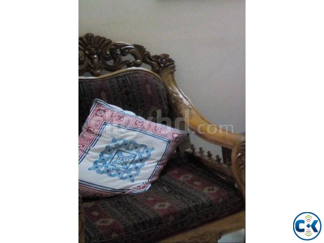 sofa set with good condition large image 0