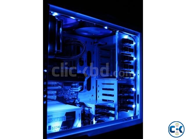 Nzxt cpu lighting led kit blue large image 0