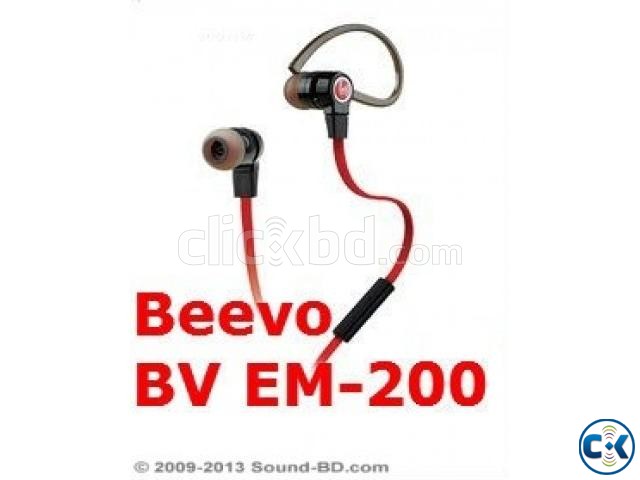 NEW STYLE BEEVO BV-EM200-SPORTS EARPHONES large image 0