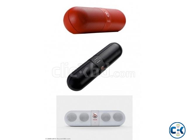 BEATS PILL PORTABLE BLUETOOTH SPEAKER large image 0