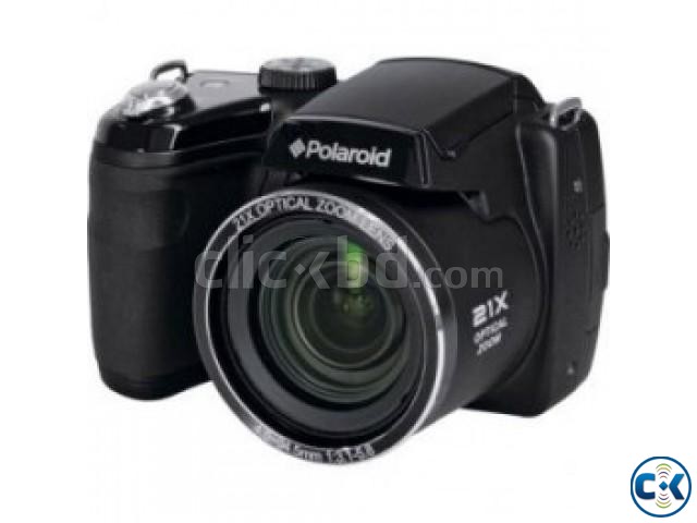 Polaroid IS2132 16MP 21x Zoom Bridge Camera - Black large image 0