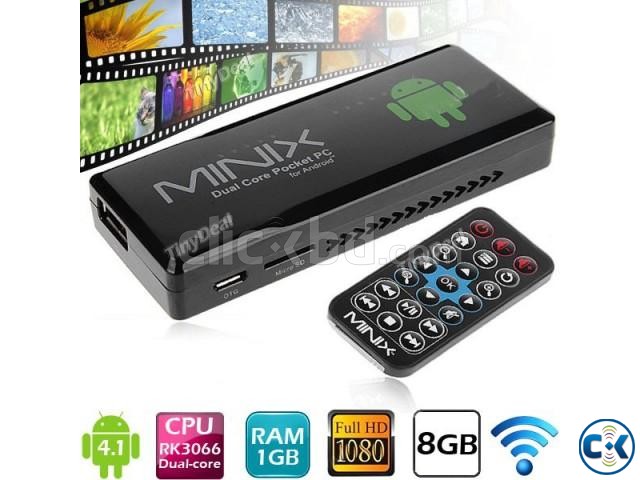 MiniX NEO G4 Android 4.1 Dual Core TV Stick large image 0