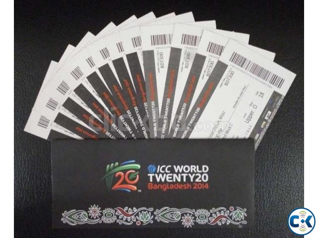 T20 Final tickets best sit position  large image 0