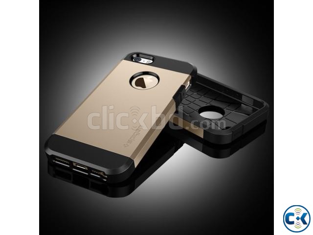 Original Spigen Tough Armor for iphone 5s 5 gold color large image 0