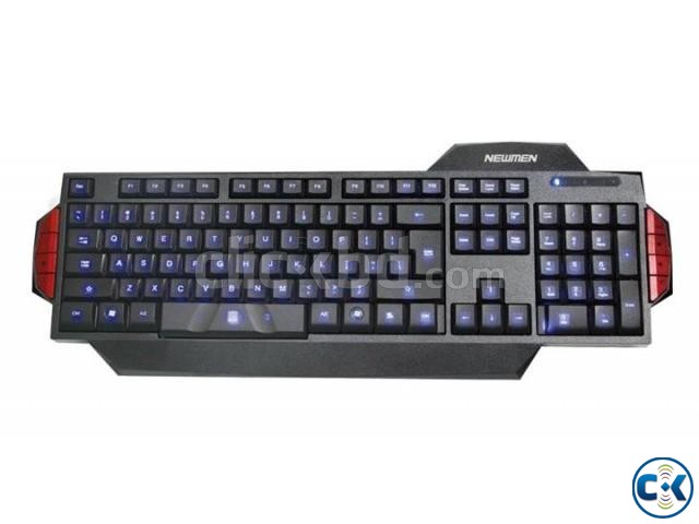 Newman E370 Illuminated Multimedia Gaming Keyboard large image 0