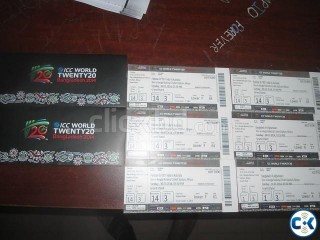 ICC World T20 Ticket Bangladesh vs Afganistan GRANDSTAND tkt