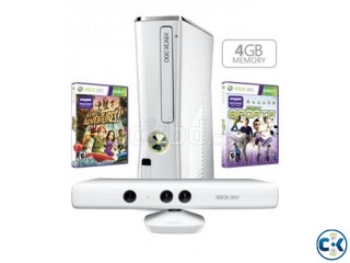 Xbox 360 Kinect Sensor Special Edition white color