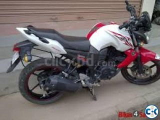 Yamaha FZS white-red completelly full fresh -21