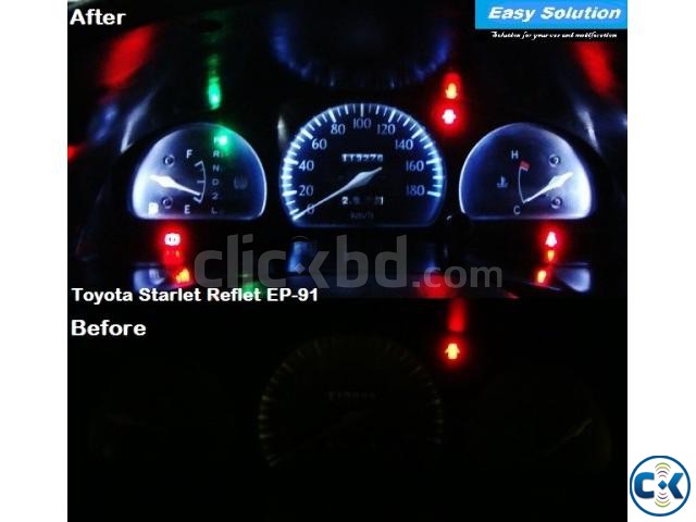 Modify old model dull speedometer and glow it like a optical large image 0