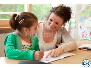 English Medium Students Lady home Tutor