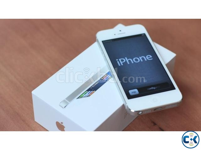 Factory Unlock iPhone 5 32GB White Color With IMEI Match BOX large image 0