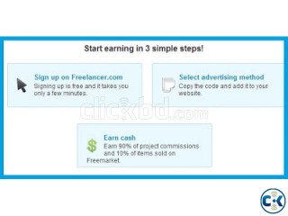 Affiliate Program Freelancer.com - MONEY 