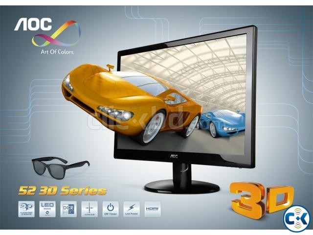 AOC E2352PHZ 23 LED Flicker Free 3D 2.6 Years Warranty large image 0