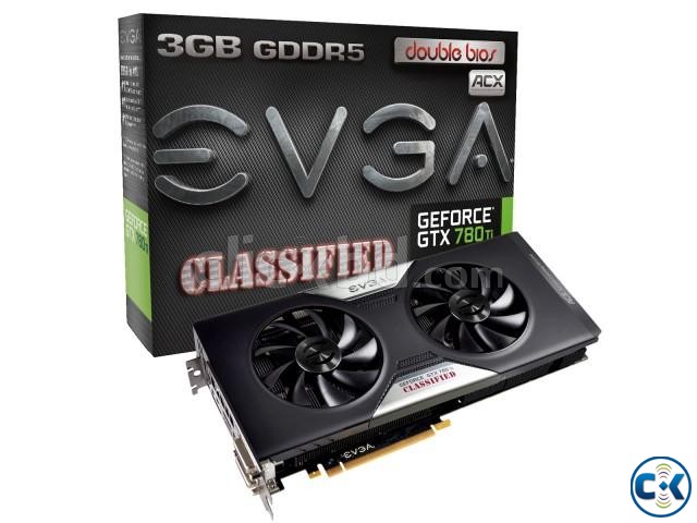 EVGA GeForce GTX 780 Ti Dual Classified w EVGA ACX Cooler large image 0