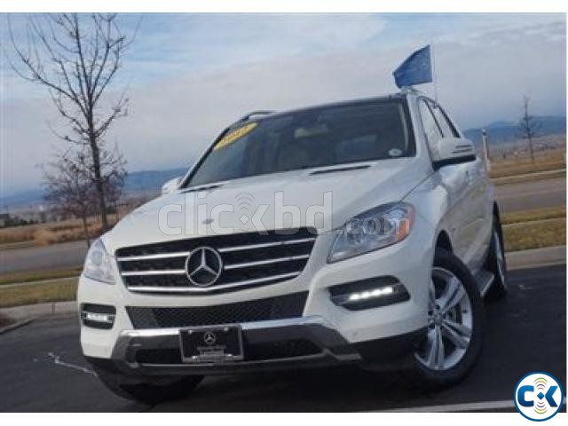 2012 Mercedes-benz M-class 4matic 4dr Ml350 Bluetec Suv large image 0