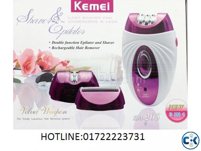 3 in 1 Lady Shaver Epilator large image 0