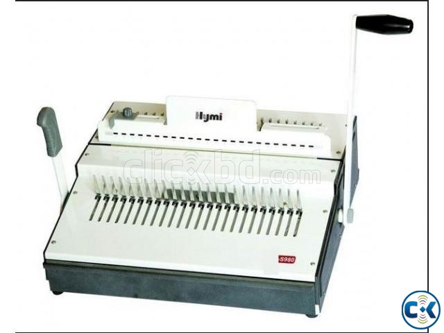 Comb Binding Machine large image 0