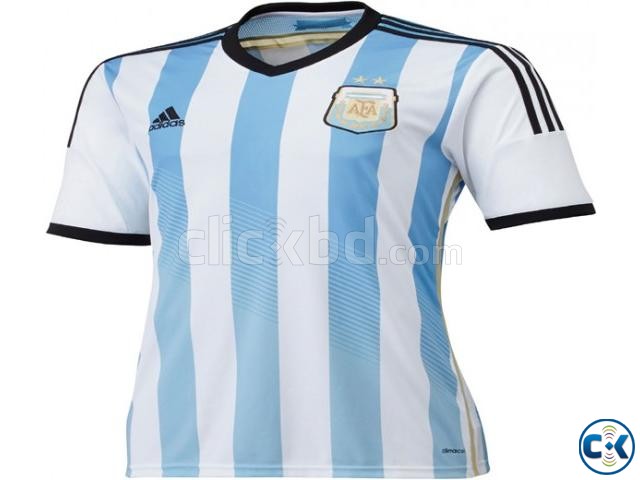 Argentina 2014 World Cup Home Jersey large image 0