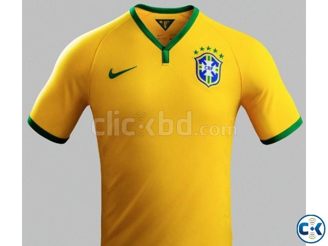 Brazil 2014 World Cup Home Jersey large image 0