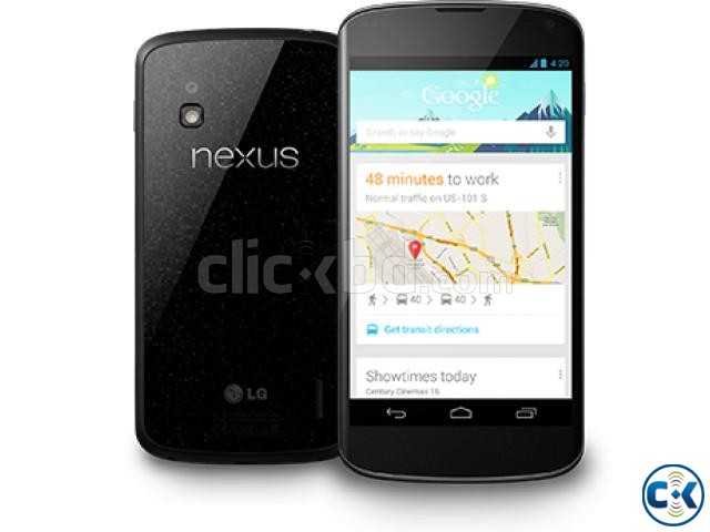 LG GOOGLE NEXUS 4 16 GB LIKE NEW WITH KITKAT 4.42 with BOX large image 0