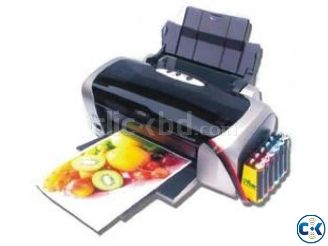 Epson R230 Printer With ID card Priniting System Drum large image 0