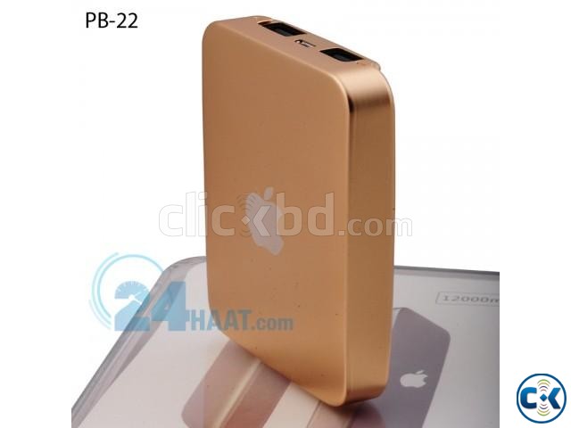 Apple ipower Power Bank 12000mah Golden  large image 0