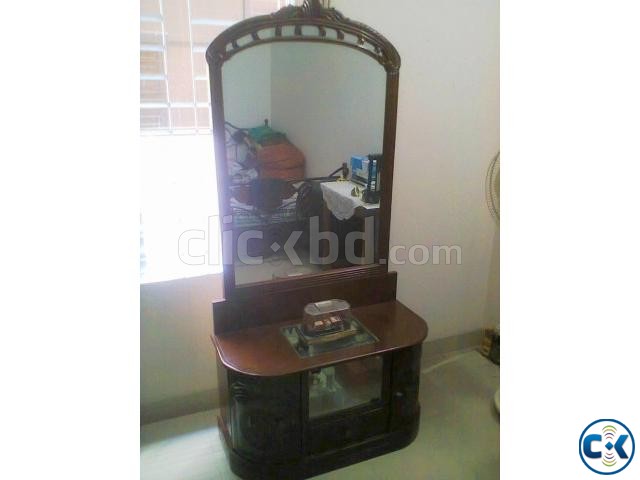 Original Shegun Wood Dressing Table large image 0