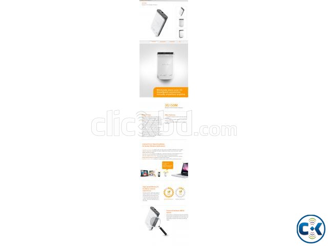 Portable 3G WiFi Router 1100tk Fixed Intact Boxed 0119008643 large image 0