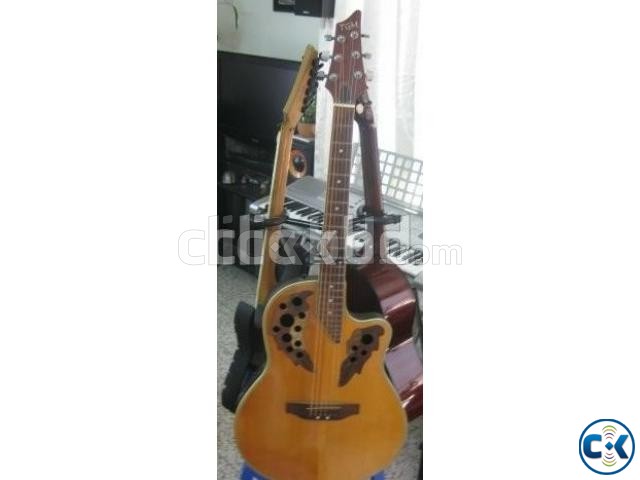 TGM Acuostic Guitar Oval Shape  large image 0