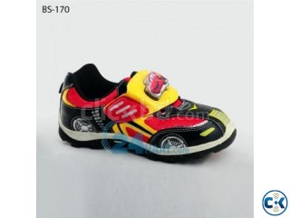 Disney Pixar Exclusive Black Lighting Shoes For Boys